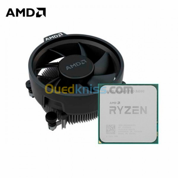 PROCESSEUR AMD RYZEN 5 PRO 5650G (3.9 GHz / 4.4 GHz) MPK + VENTILO