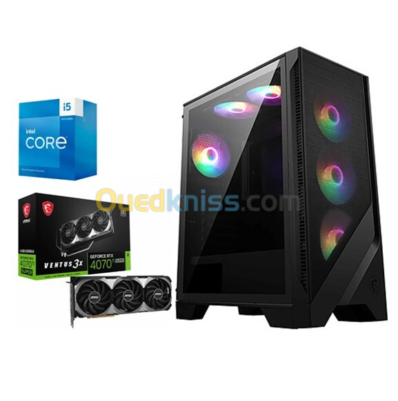 PC GAMING / I5 14400F - RAM 16GO - SSD 512GO - MSI RTX 4070 TI SUPER 16GO