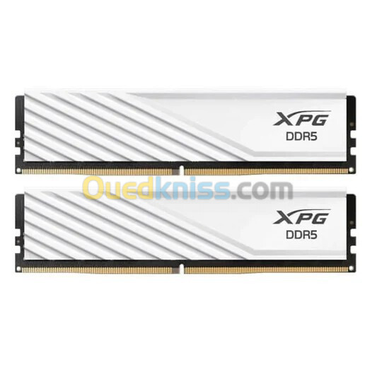 RAM XPG 32GO 2X16GO 6000MHZ LANCER BLADE CL48 DDR5 WHITE