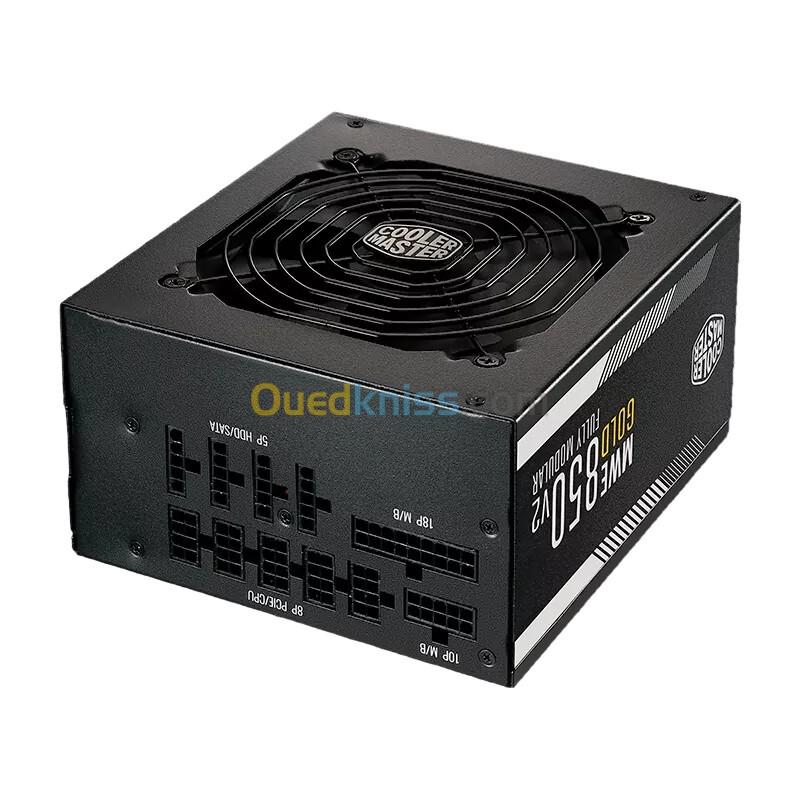 ALIMENTATION COOLER MASTER MWE 850W V2 80PLUS GOLD FULL MODULAIRE ATX 3.0 PCIE 5.0