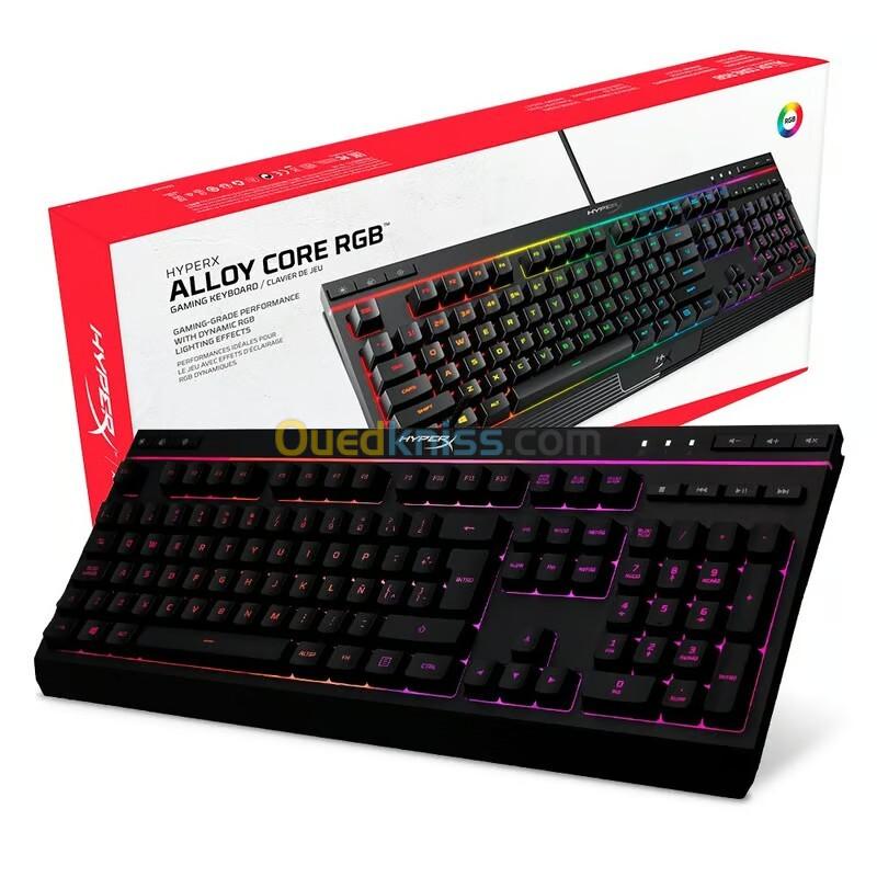 CLAVIER HYPERX ALLOY CORE RGB 