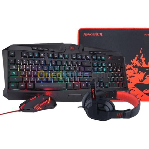 COMBO REDRAGON 4 IN 1 GAMING ESSENTIALS S101-BA-2