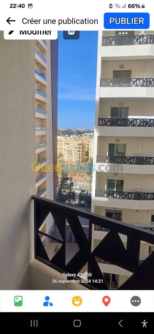 Location Appartement F3 Alger Ouled fayet