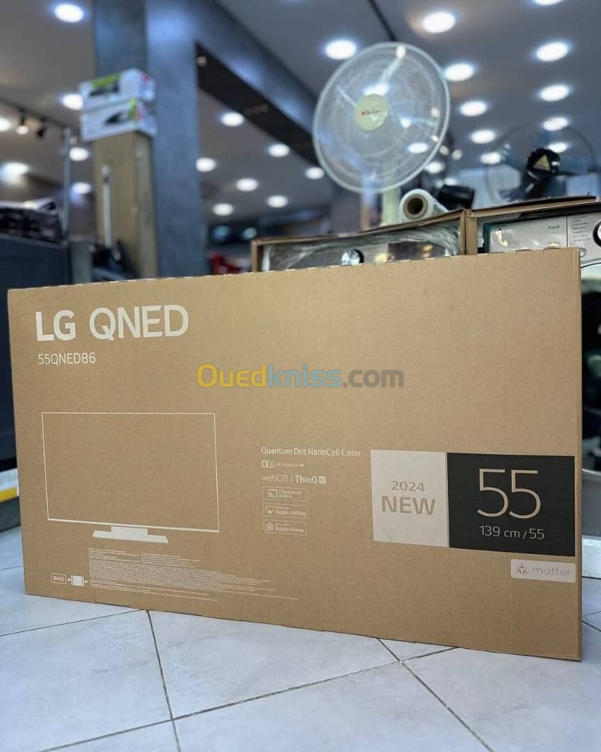 Télévision LG 55/65 OLeD et QNed 2024