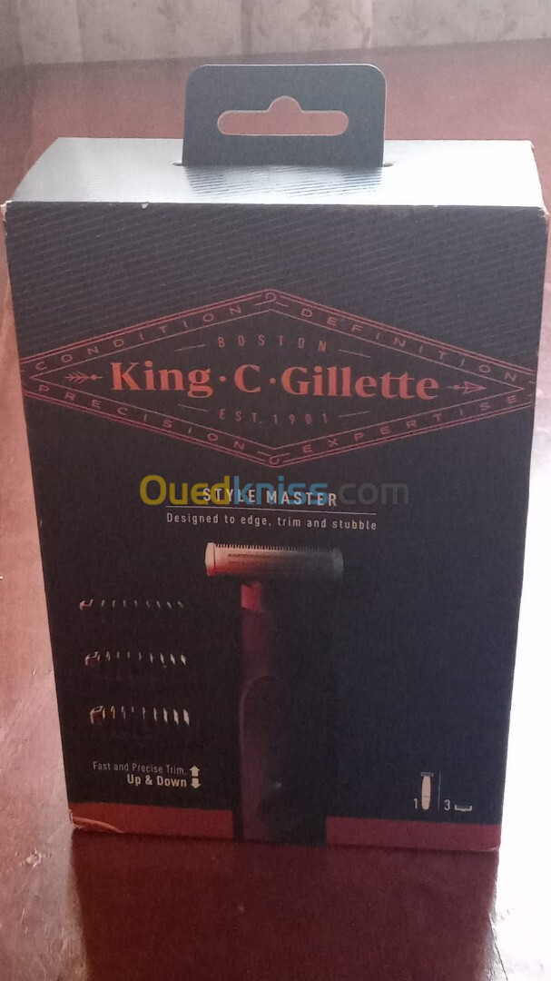 Tondeuse et Rasoire électrique "King C Gillette Style Master"