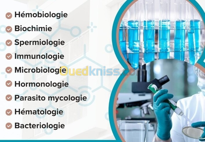 Médecin ou pharmacien Biologiste