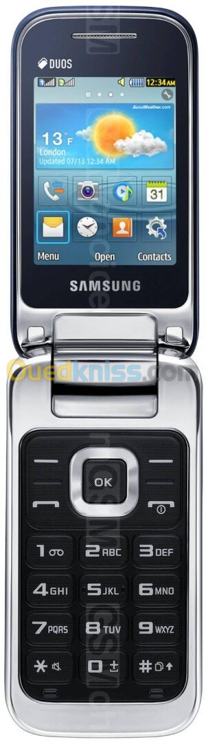 TELEPHONE PORTABLE SAMSUNG GT-C3592 BLACK TELEPHONE PORTABLE SAMSUNG GT-C3592 BLACK