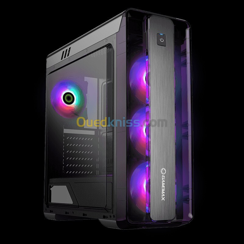 BOITIER GAMEMAX MOONLIGHT FRGB BLACK ATX