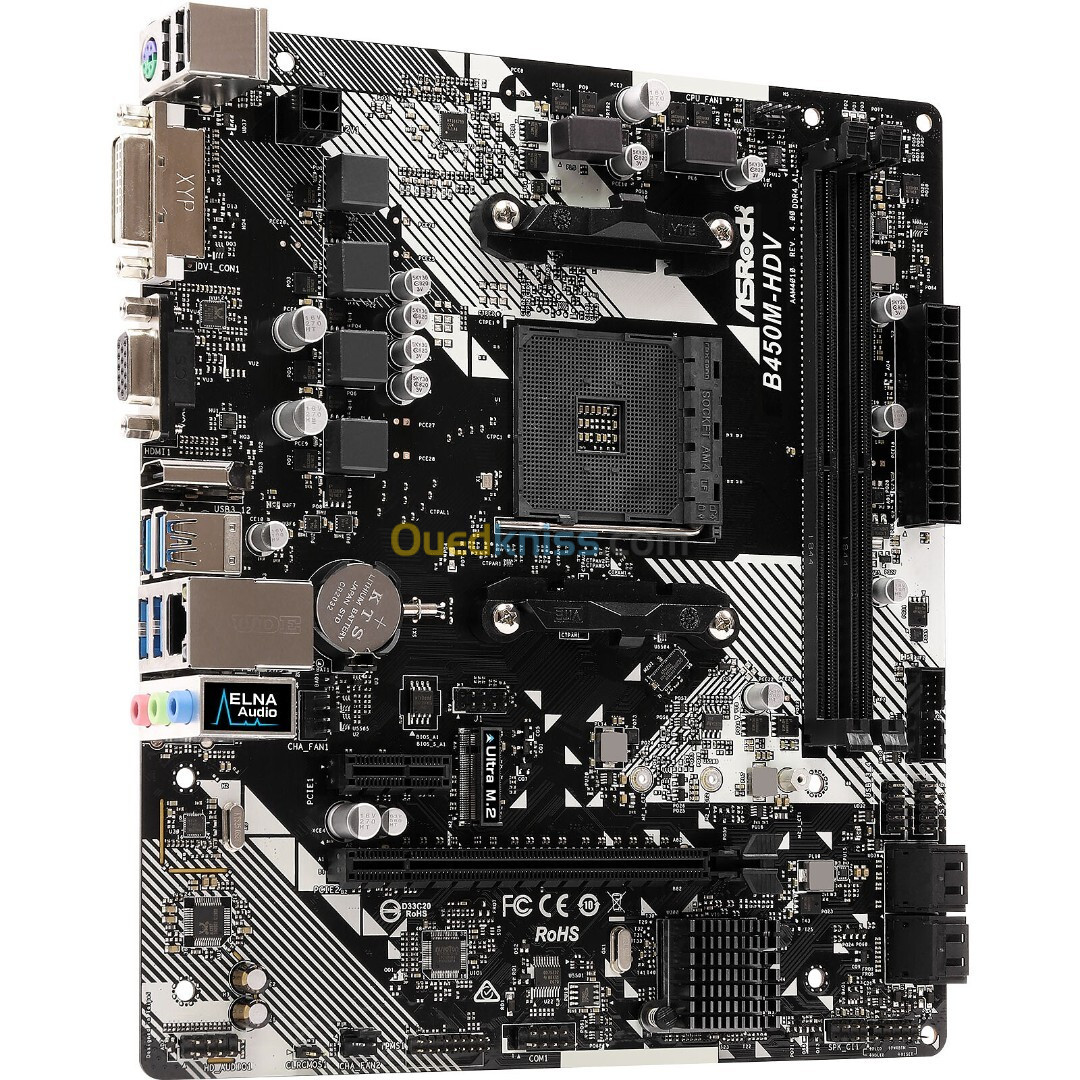 CARTE MERE ASROCK B450M-HDV R4.0 SOCKET AM4