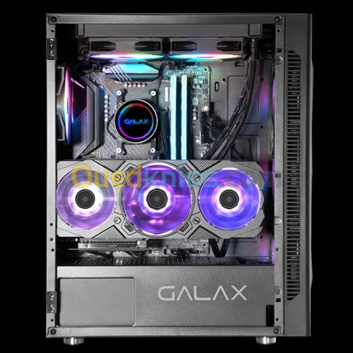 BOITIER GALAX REVOLUTION 06 BLACK 4 FANS RGB