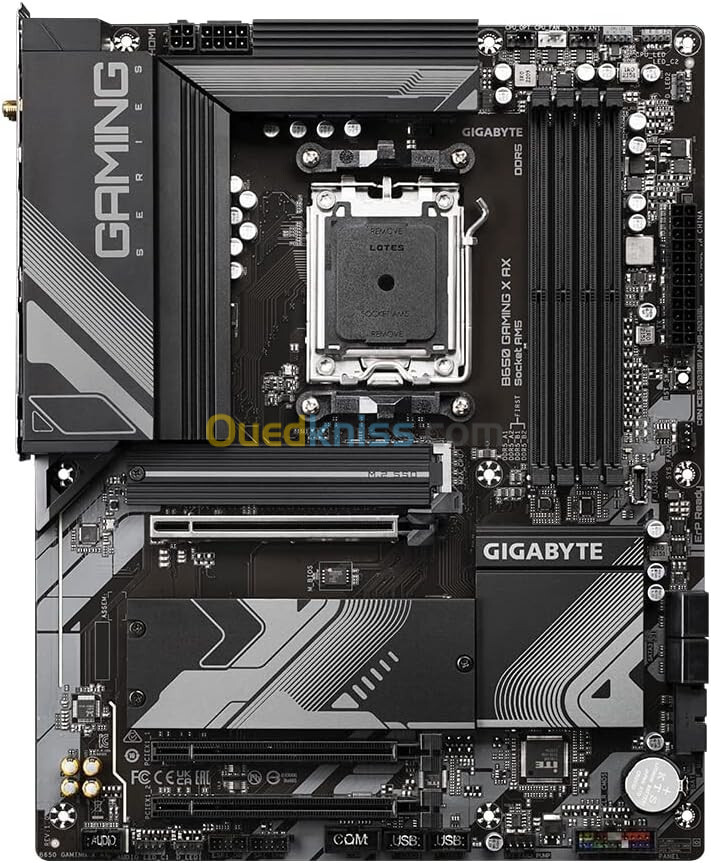 CARTE MERE GIGABYTE B650 GAMING X AX AMD AM5 DDR5 WIFI 6