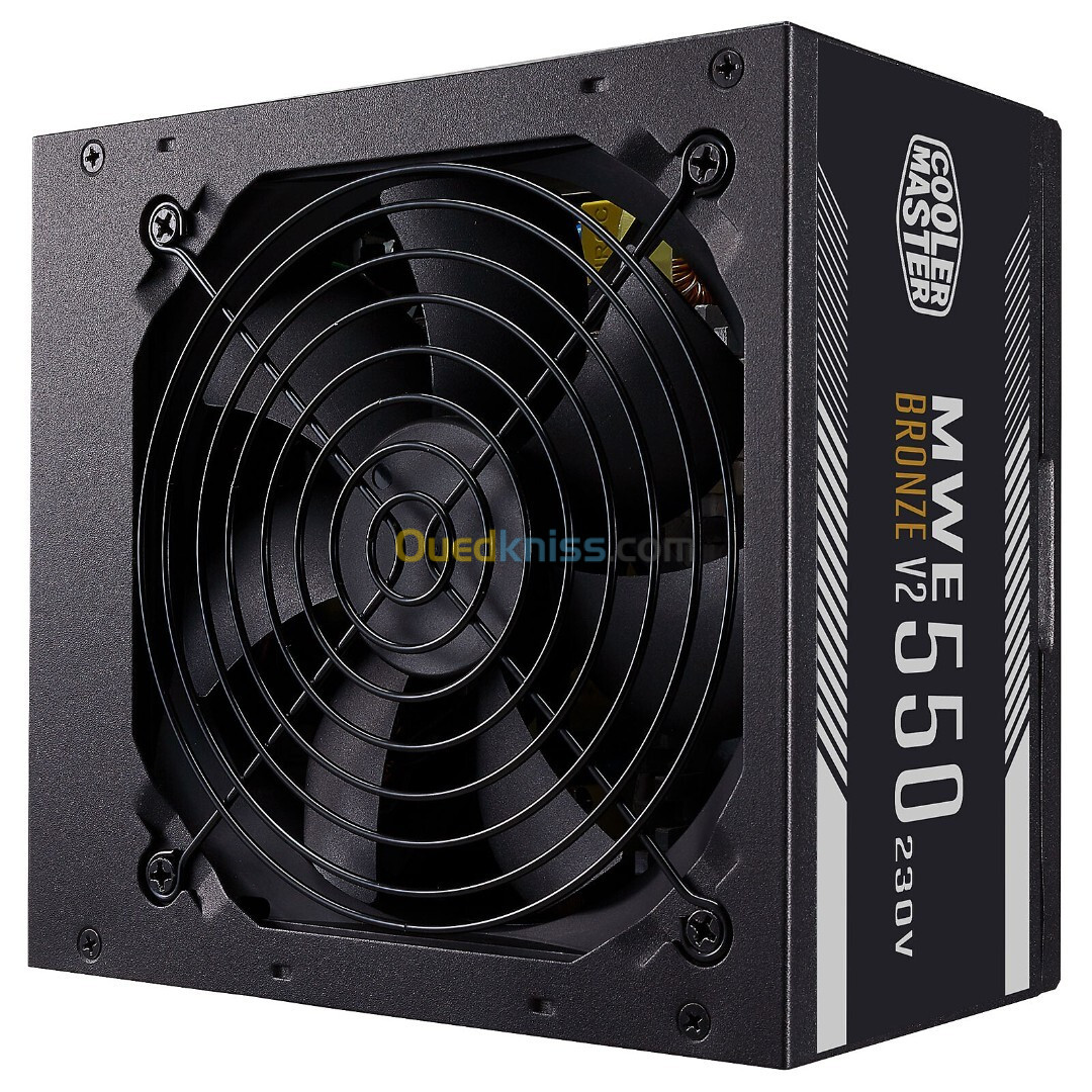 ALIMENTATION COOLER MASTER MWE 550W 80 PLUS BRONZE V2 MPE-5501-ACABW-BEU