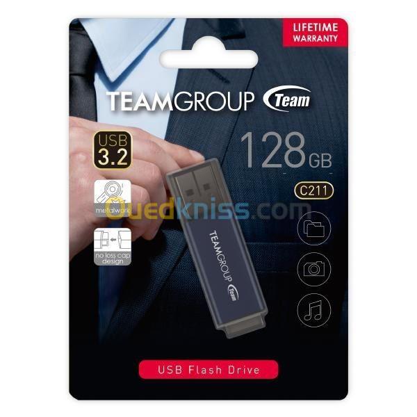 Clé USB OTG Type C TeamGroup M211 / 128 Go / USB 3.2