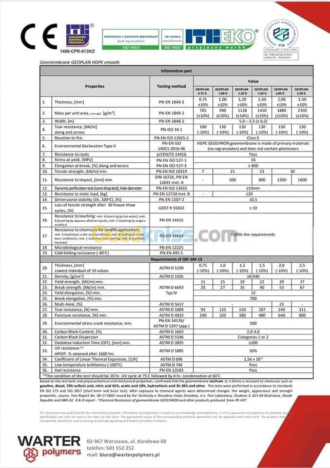 Geomembrane 