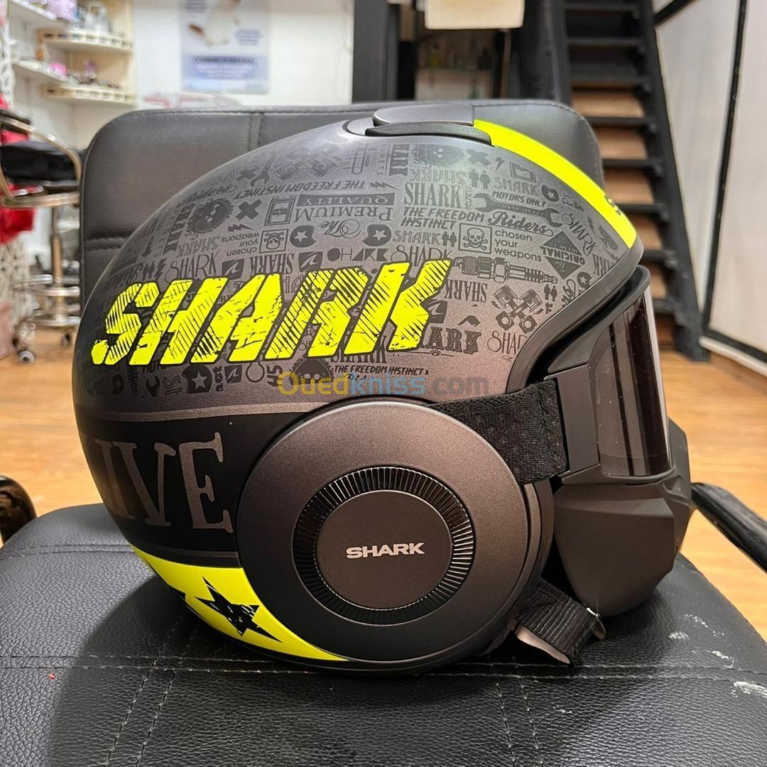 Casque shark raw état jdid