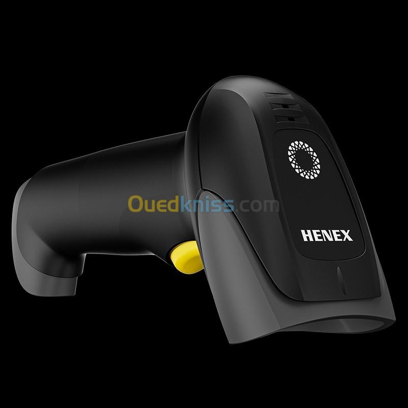Lecteur Code Barre Henex HC-3206R 2D QR Sans-fil USB + Bluetooth - CAPMICRO
