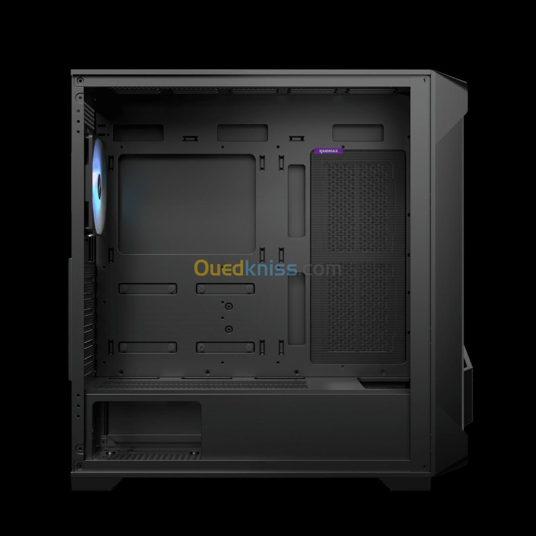 Boitier PC Gamer RAIDMAX X603 MESHIAN BLACK, ARGB Control, 4x120mm ARGB FAN