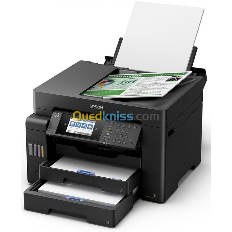 EPSON EcoTank L15160 A3+ Jet d'enc Reréservoirs Multifoction Print Scan Copy Fax ADF Wifi 