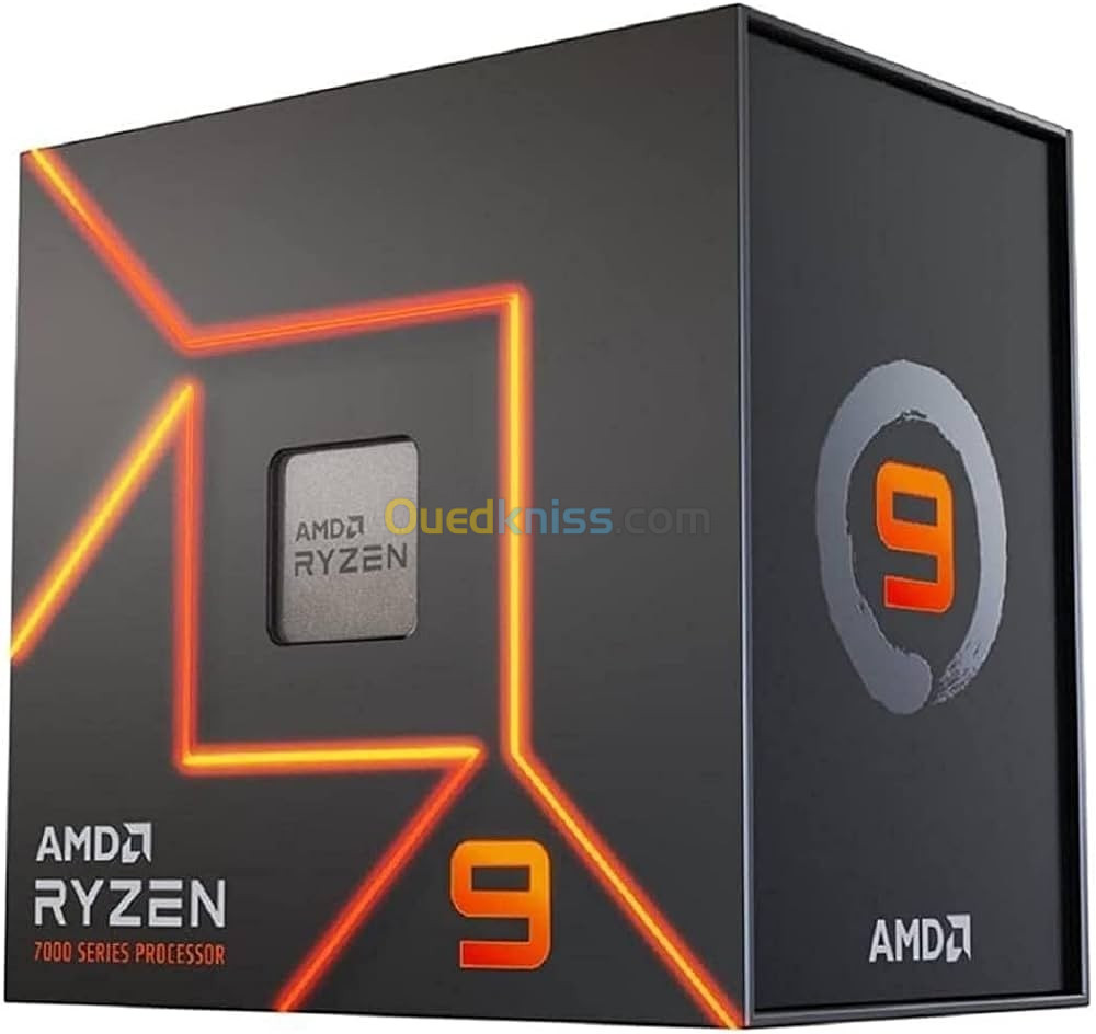 CPU AMD Ryzen 9 7900X 4.7GHz/5.6GHz 12C/24Th Cache 64Mo BOX