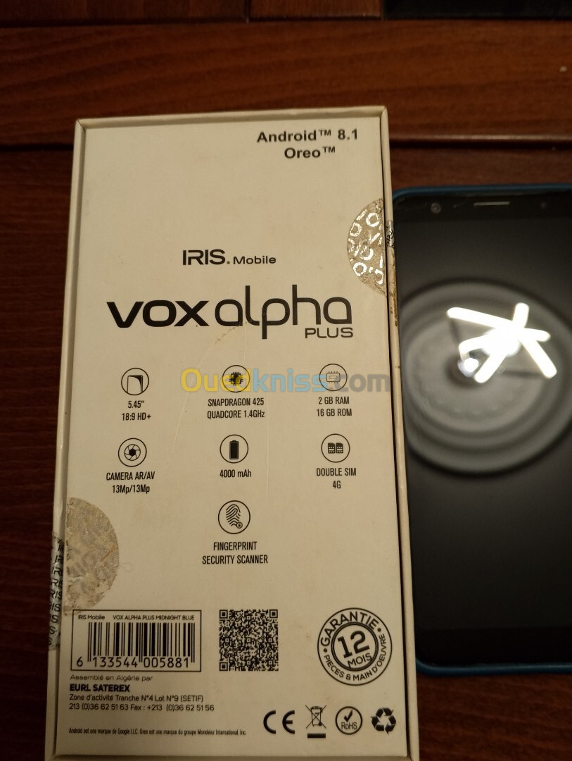 iris vox alpha plus