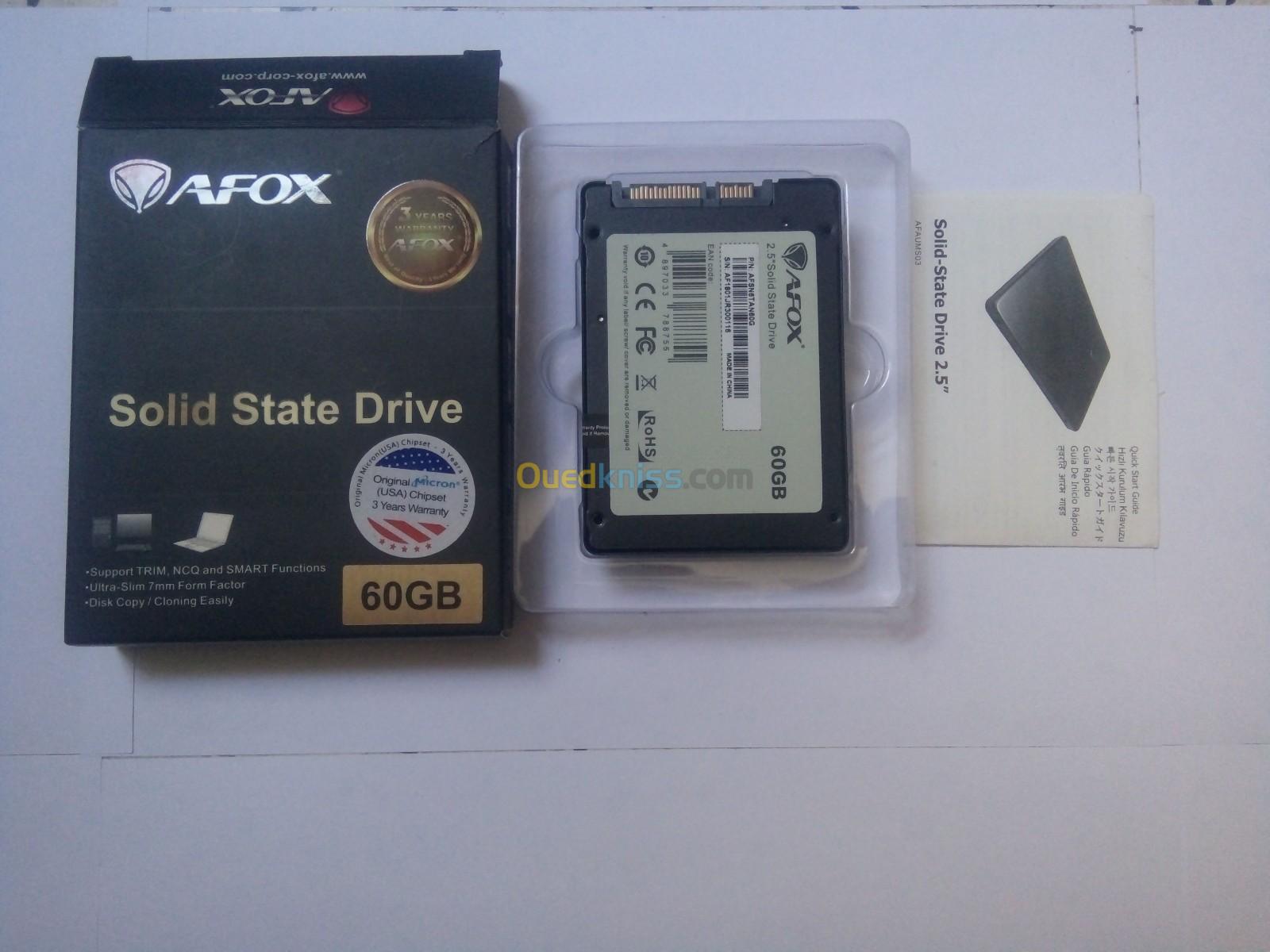 Disque dur SSD 60GB