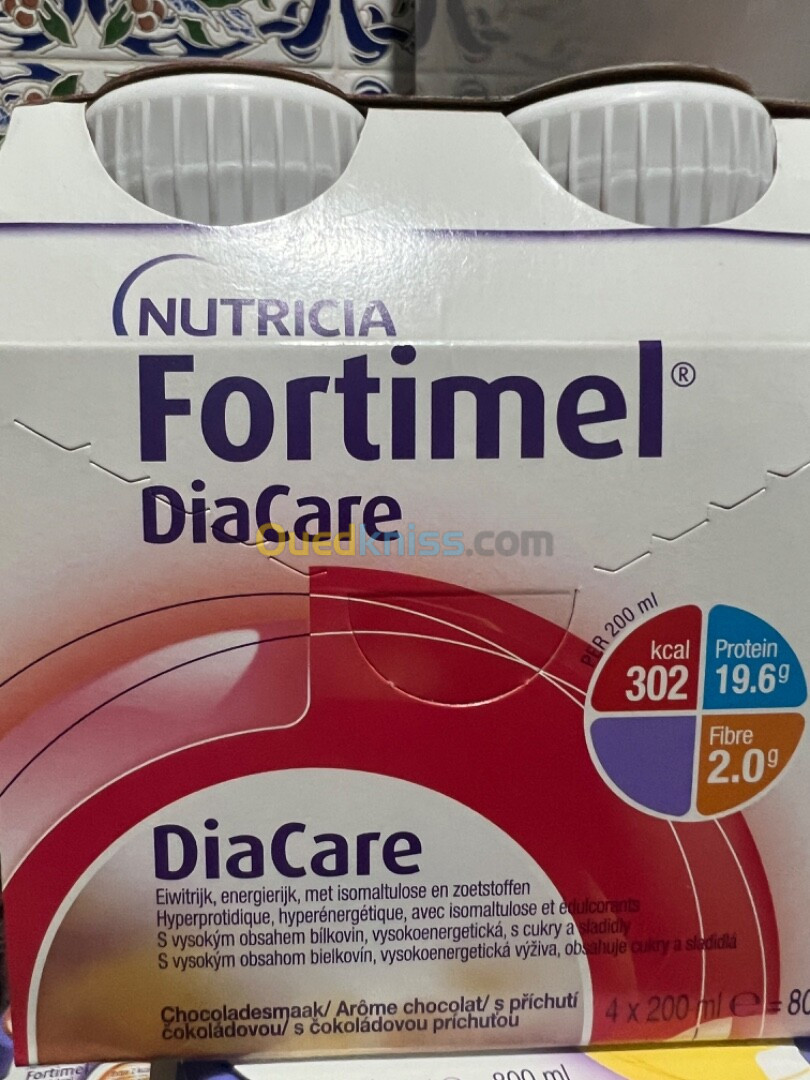 Fortimel diacare sans sucre p4 -prix 2600DA