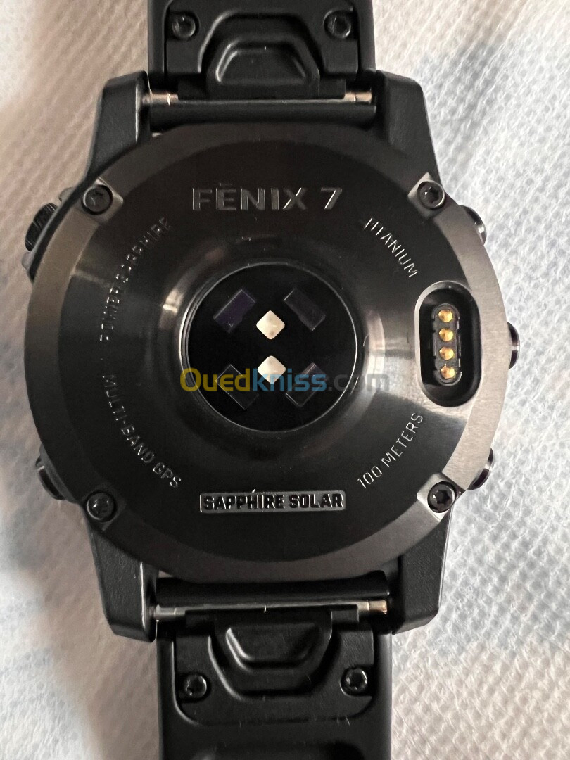 Garmin Fenix 7 Sapphire Solar Titane