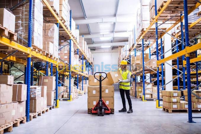 Placement de stockage parking dépôt 