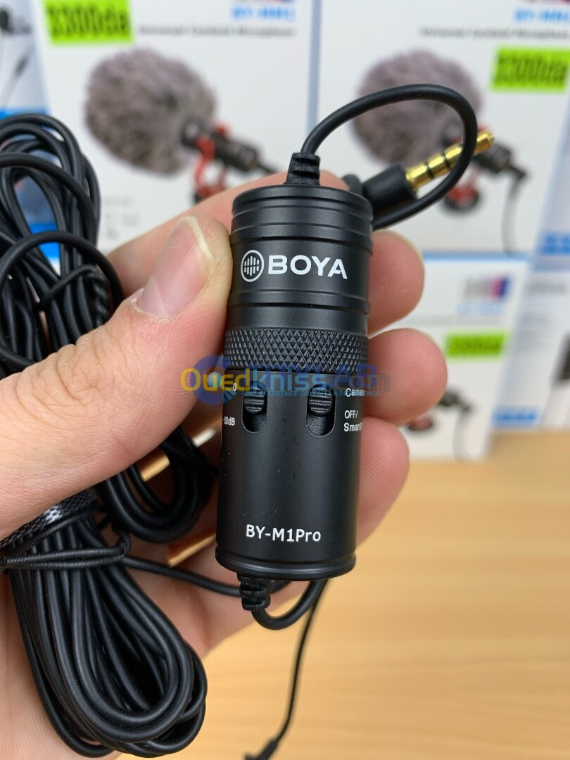 Microphone Levalier / Cravate BOYA BY-M1 PRO Smartphone/Camera