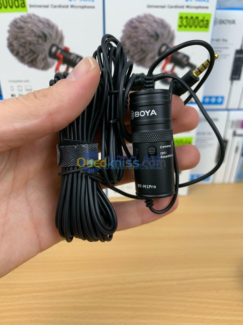 Microphone Levalier / Cravate BOYA BY-M1 PRO Smartphone/Camera