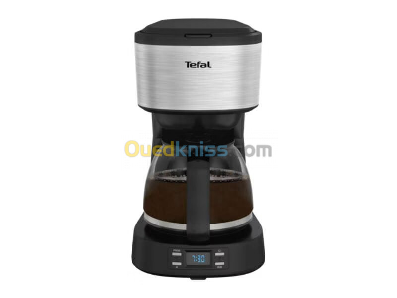 Cafetière filtre TEFAL CM520D10 EQUINOX NOIR - 1,20L - 12 tasses-900W