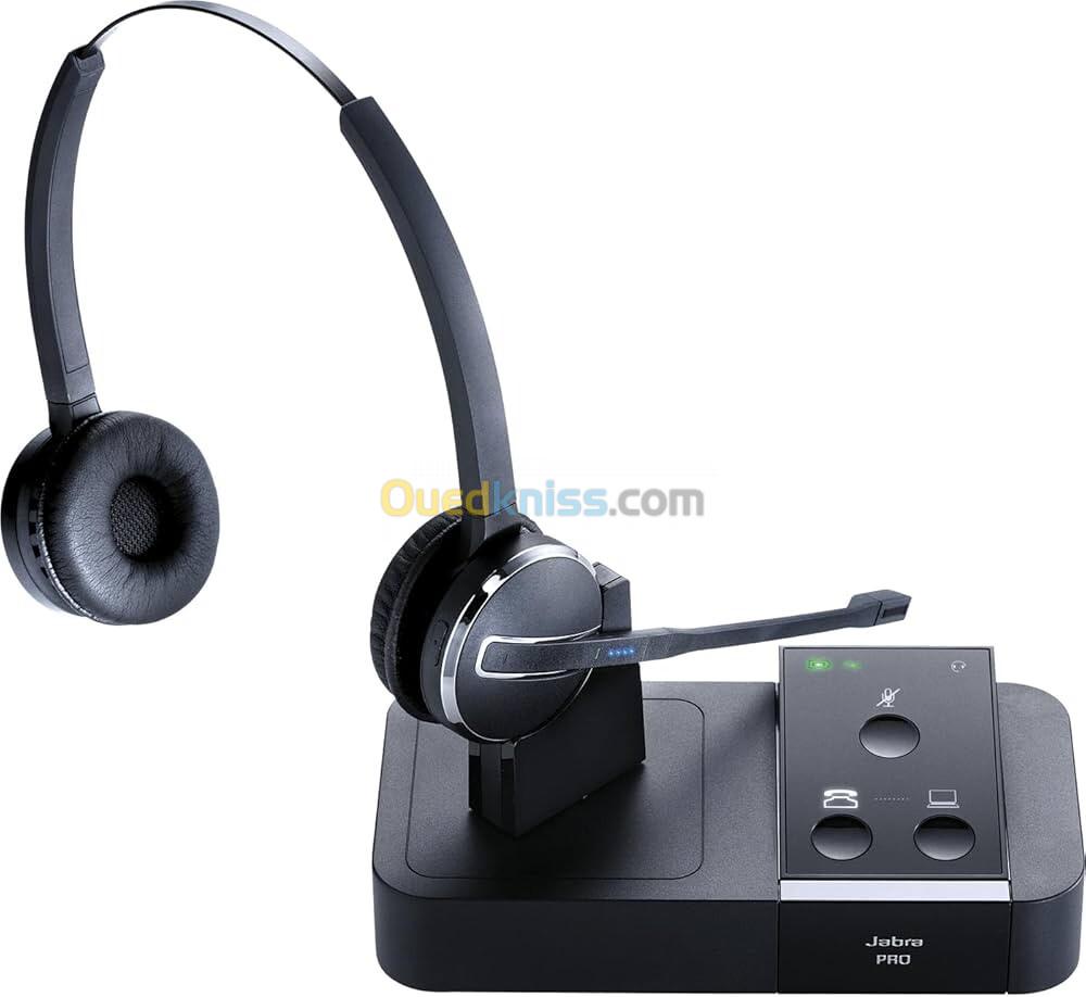 Jabra 9450-29-707-101 Pro 9450 DUO EMEA Casque Bluetooth Noir