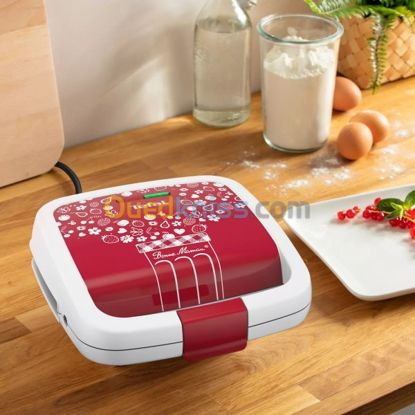 Machine a gaufres tefal WAFFLE TIME Bonne Maman - WD17B510-700w