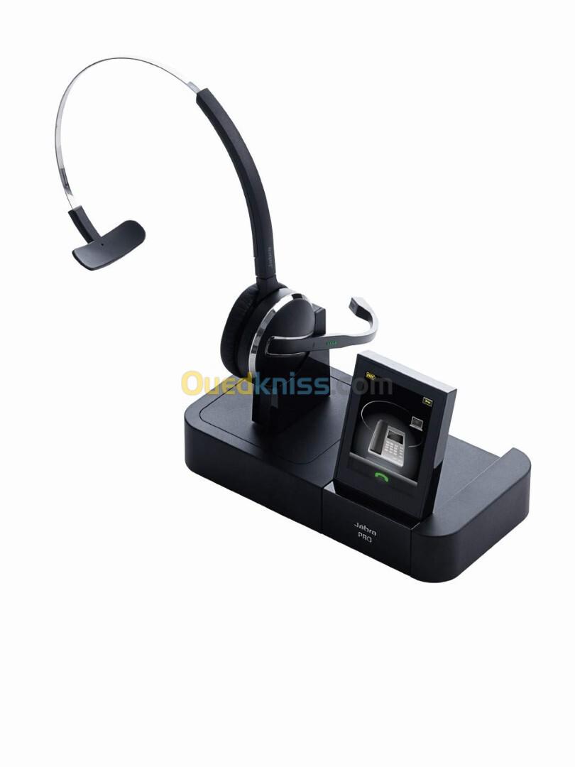  Jabra 9460-29-707-101 Pro 9460 DUO EMEA Casque sans fil Noir