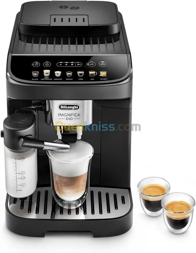 Delonghi Machine a cafe broyeur cappuccino Magnifica evo - 15 BARS-7 BOISSONS