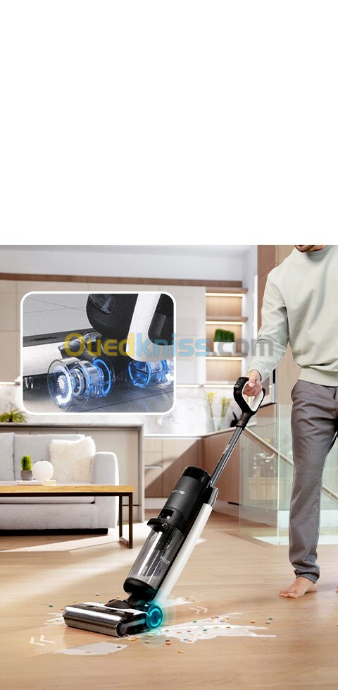 Aspirateur Laveur Sec Et Humide intelligent TINECO Floor One S7 Pro/S7 Series -40 MIN AUTONOMIE