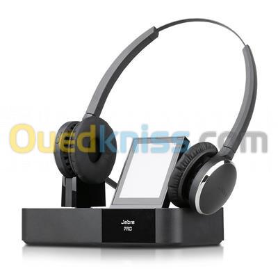  Jabra 9460-29-707-101 Pro 9460 DUO EMEA Casque sans fil Noir