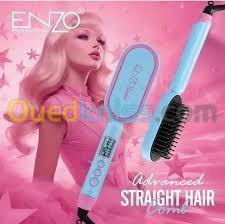 Brosse lissante chauffante ENZO ADVANCED STRAIGHT HAIR COMB Barbie Edition EN4102B