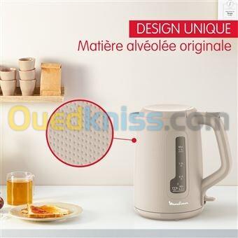 Bouilloire electrique Moulinex by2mob10 Morning 1.7 L Gris chaud-2400w