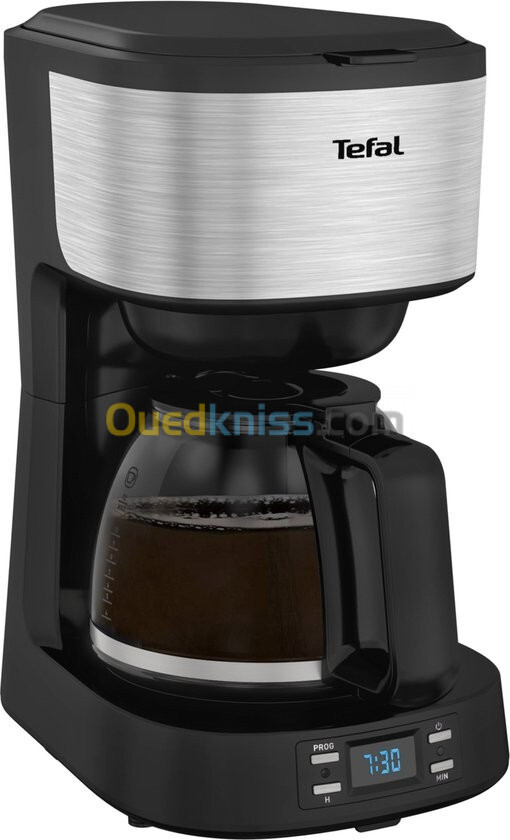 Cafetière filtre TEFAL CM520D10 EQUINOX NOIR - 1,20L - 12 tasses-900W