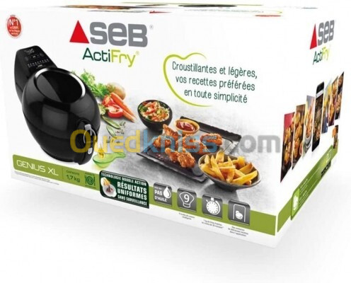 Seb Friteuse Sans Huile ACTIFRY GENIUS XL 1.7 Kg AH960800