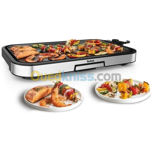 Plancha TEFAL MAXI PLANCHA électrique XXL 12 Personnes Intérieur & Extérieur-2300W- CB690D12