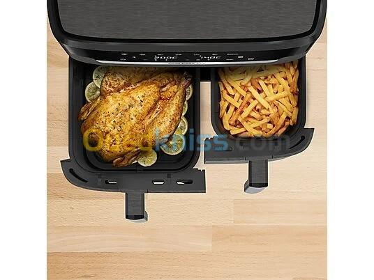 Moulinex Friteuse sans huile 11 L-2700W- XXL DUAL EASY FRY EZ942HF0 Noir