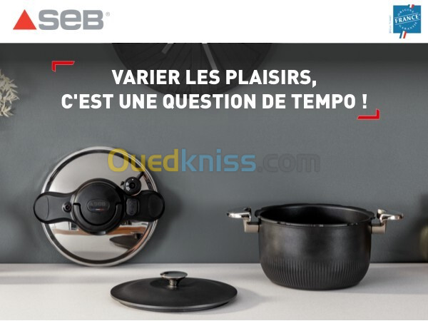  Seb Clipso Tempo 3-in-1 Cocotte-minute- 6l , Faitout, Cocotte a four P4810700