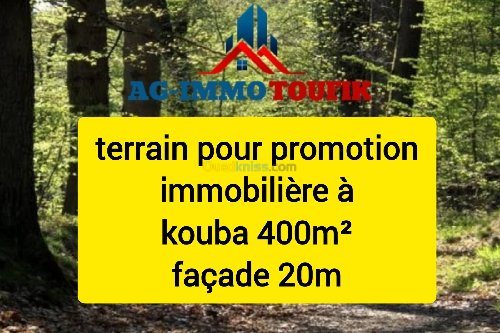 Vente Terrain Alger Kouba