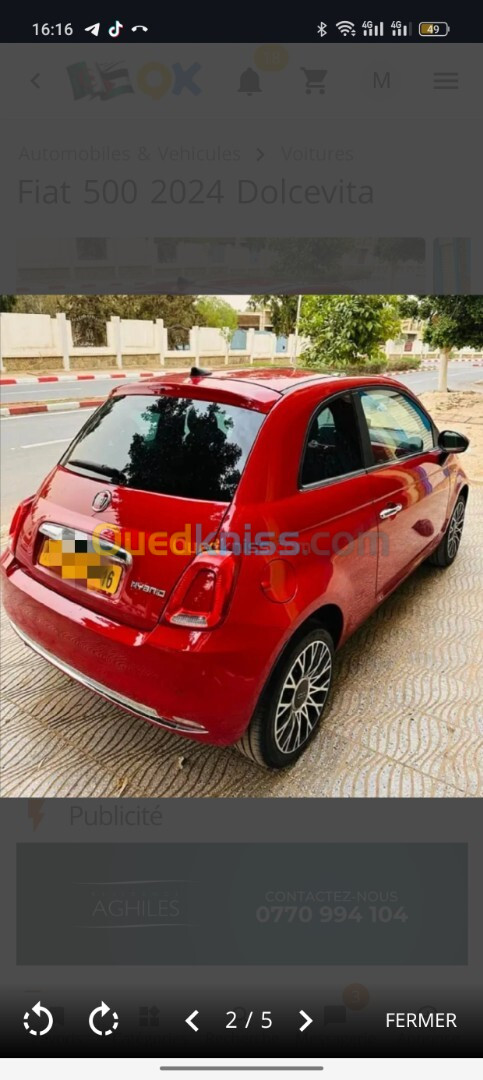 Fiat Fiat 500 2024 Dolce vita