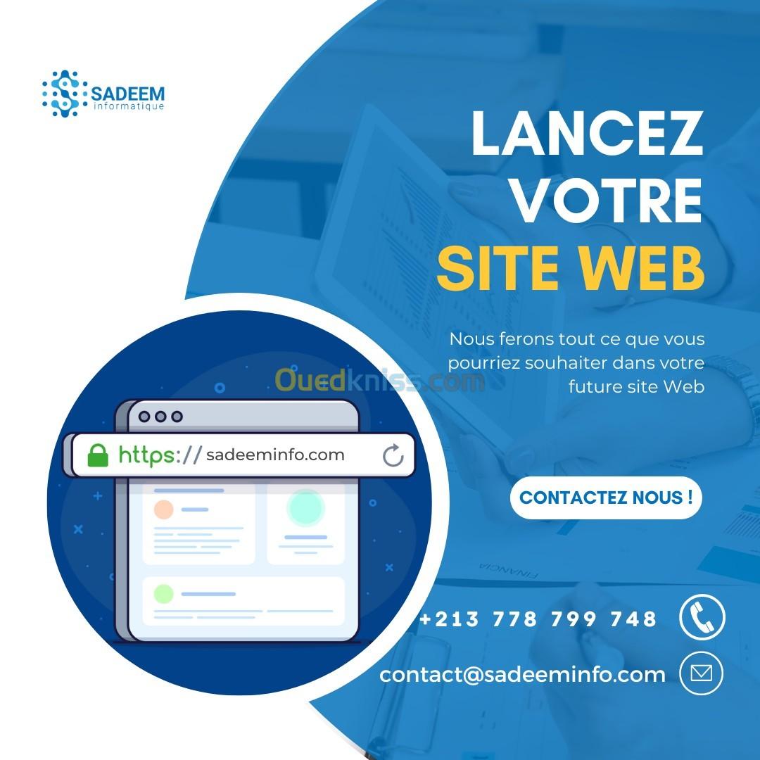 تطوير مواقع الويب للشركات و الوكالات في الجزائر 