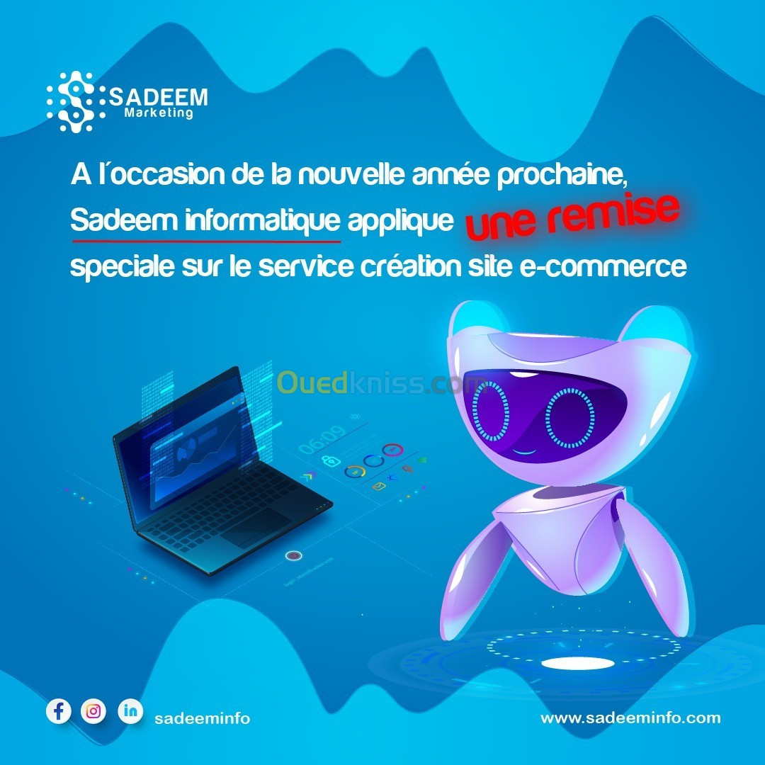 Création des sites web  en Algérie 