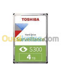 DISQUE DUR 4TB TOSHIBA S300 3.5"