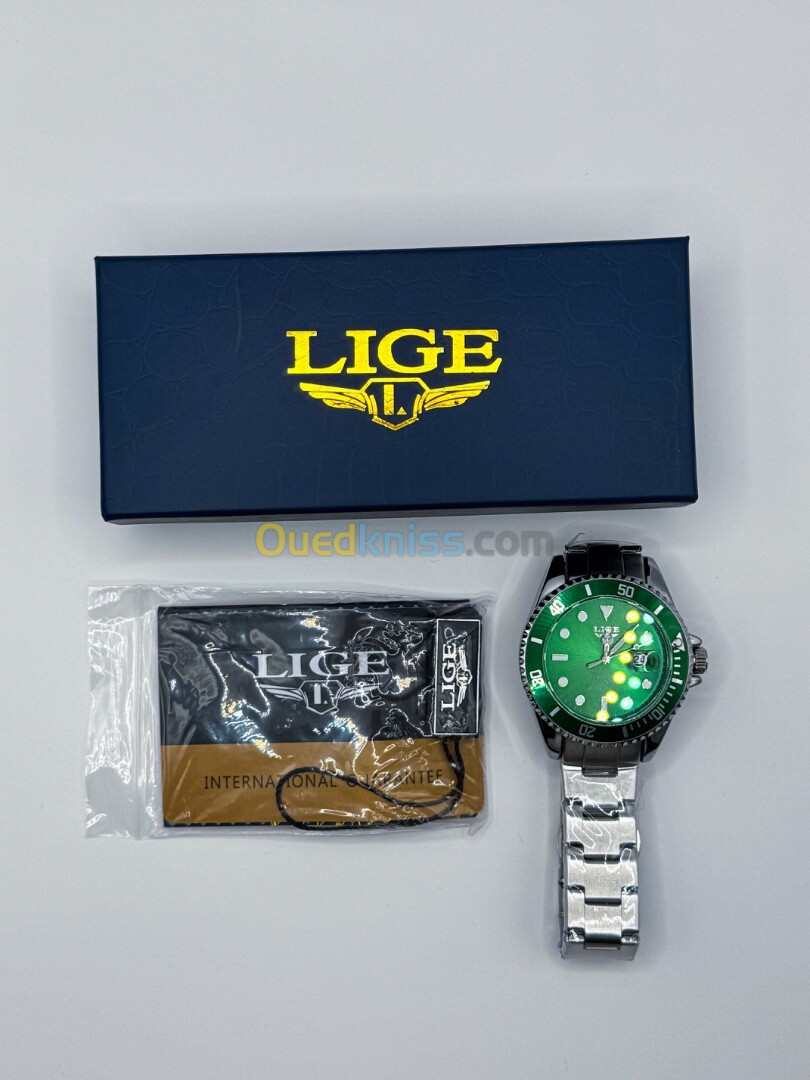 LIGE Montre Original pour homme 